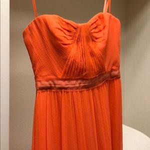 Orange gown